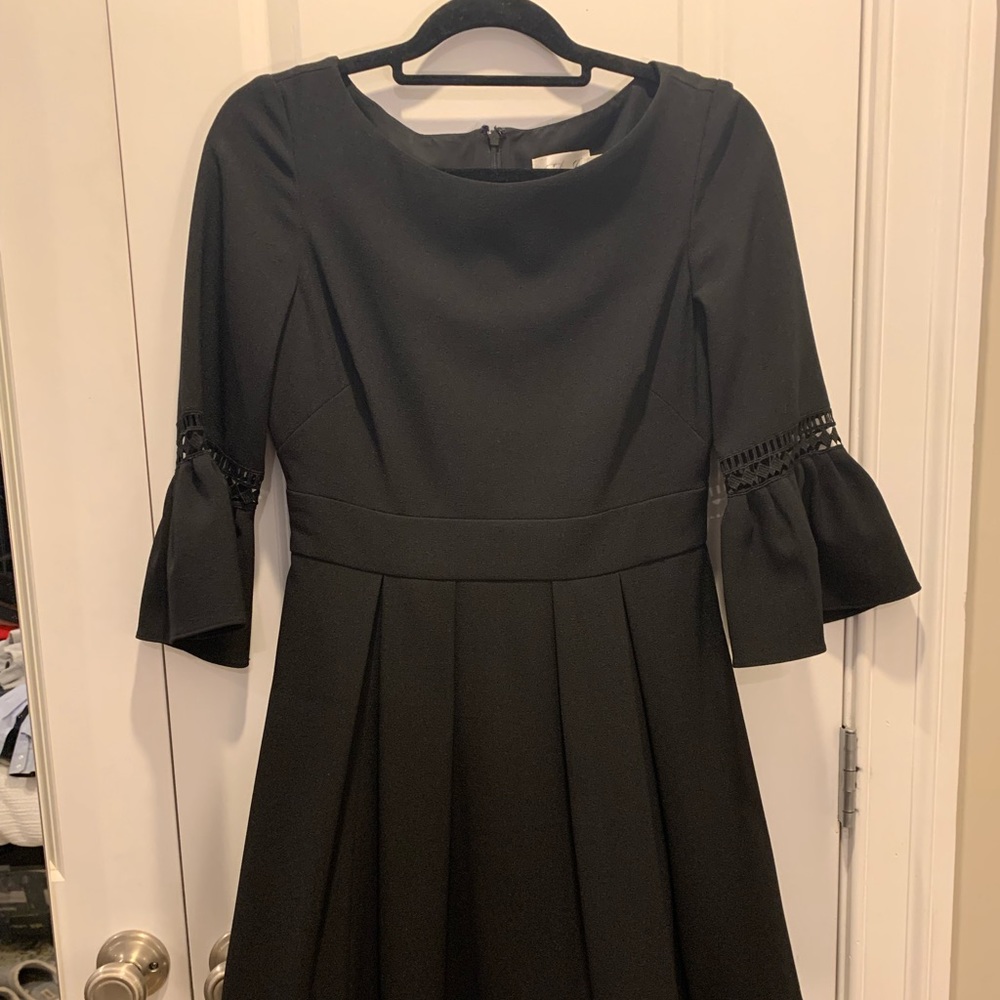 Black dress with detailing